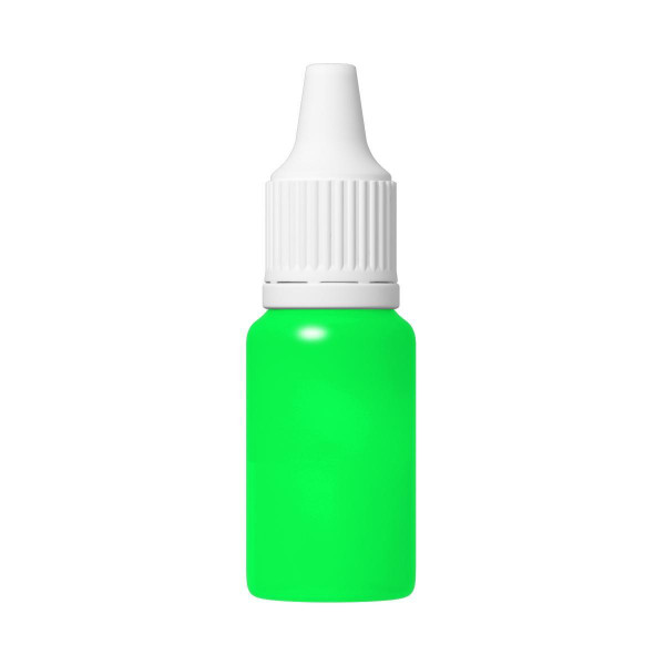 TFC Silikonfarbe Farbpaste Silikon Kautschuk RAL6038 neon leuchtgrün vert brillant - Größe: 15g